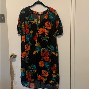 Beautiful patterned shirt dress